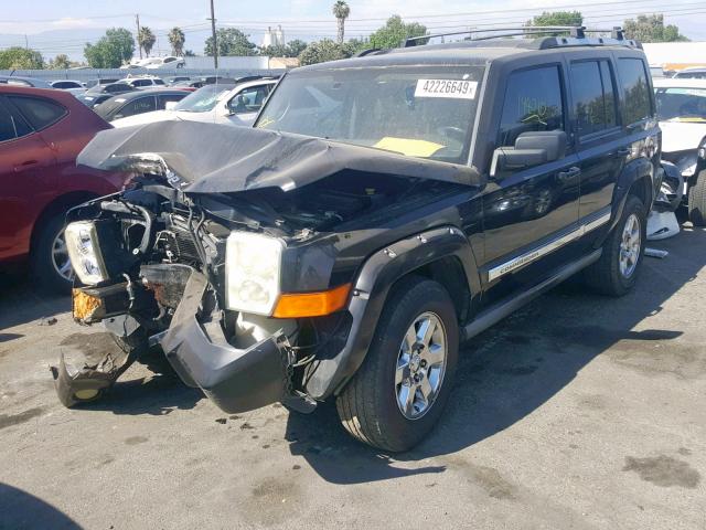 1J8HH58246C231031 - 2006 JEEP COMMANDER 黑色 照片 2
