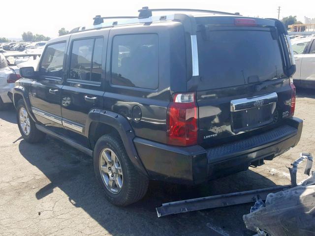1J8HH58246C231031 - 2006 JEEP COMMANDER 黑色 照片 3
