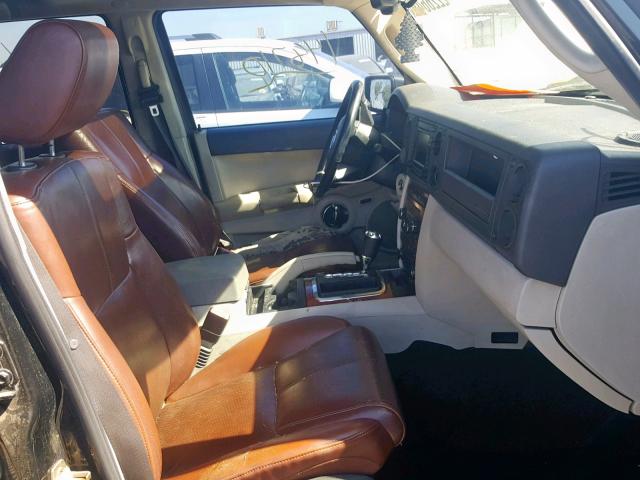 1J8HH58246C231031 - 2006 JEEP COMMANDER 黑色 照片 5