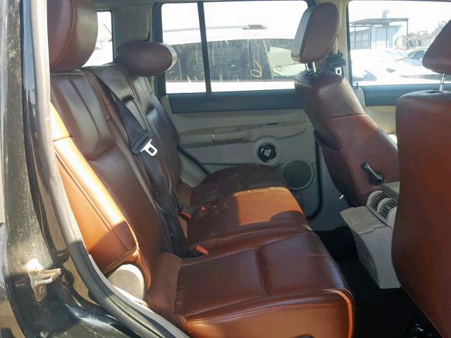 1J8HH58246C231031 - 2006 JEEP COMMANDER 黑色 照片 6