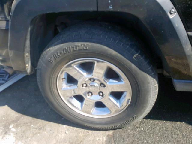 1J8HH58246C231031 - 2006 JEEP COMMANDER 黑色 照片 9