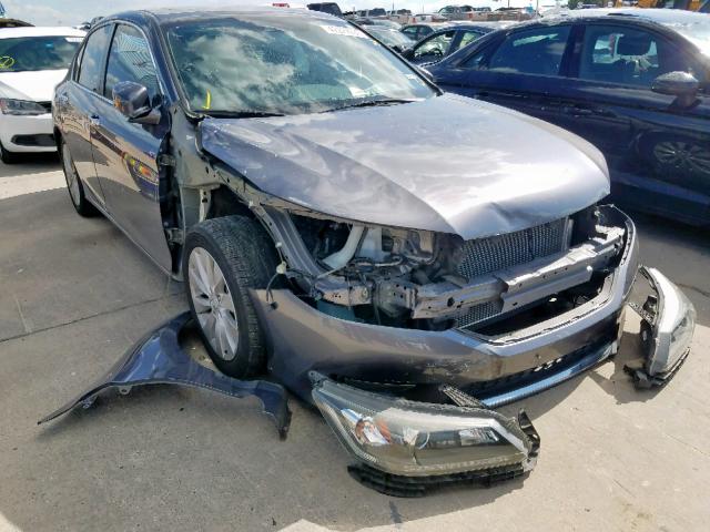 1HGCR2F80FA171864 - 2015 HONDA ACCORD EXL GRAY photo 1