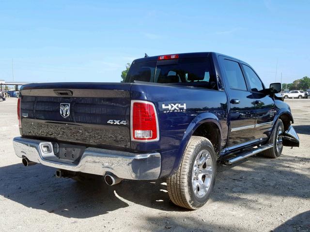 1C6RR7NT9FS503278 - 2015 RAM 1500 LARAM BLUE photo 4