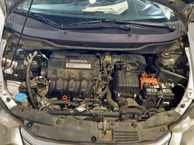 JHMZE2H79AS000461 - 2010 HONDA INSIGHT EX SILVER photo 7