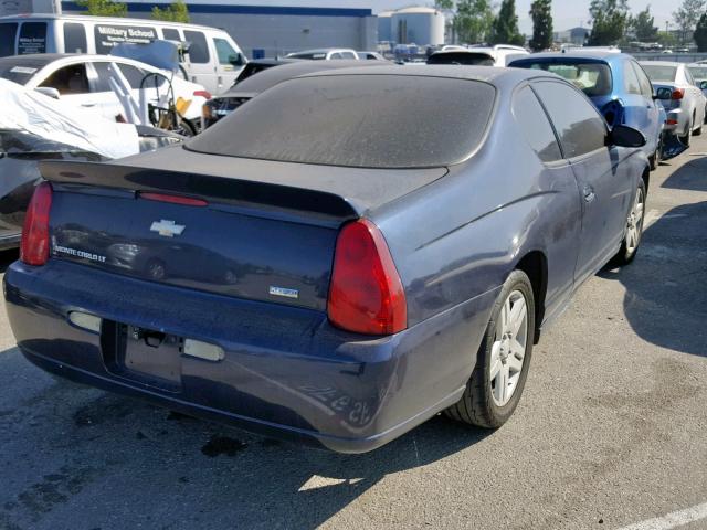 2G1WK15K479238088 - 2007 CHEVROLET MONTE CARL BLUE photo 4