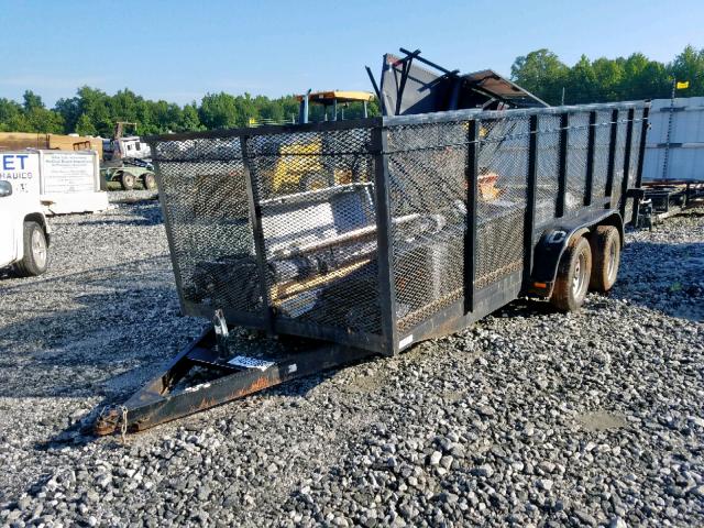 11563641UTJ363 - 2016 UTILITY TRAILER BLACK photo 2