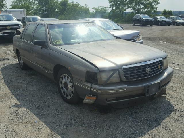 1G6KF5495XU716055 - 1999 CADILLAC DEVILLE CO GRAY photo 1