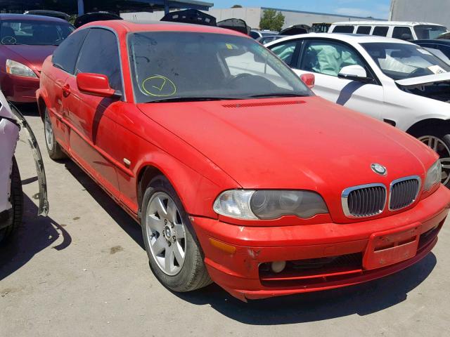 WBABM3346YJN87563 - 2000 BMW 323 CI RED photo 1