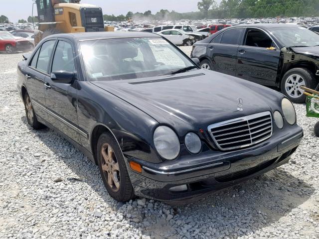 WDBJF65J32B462663 - 2002 MERCEDES-BENZ E 320 BLACK photo 1