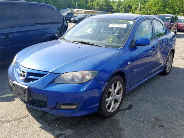 JM1BK324471678291 - 2007 MAZDA 3 S BLUE photo 2