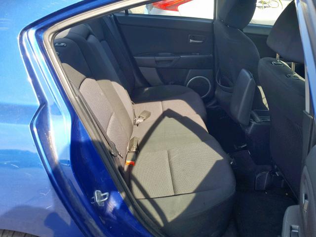 JM1BK324471678291 - 2007 MAZDA 3 S BLUE photo 6