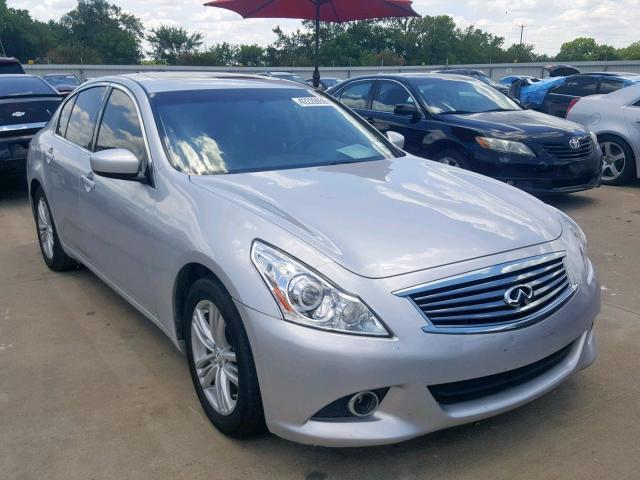 JN1CV6AP2CM629093 - 2012 INFINITI G37 BASE SILVER photo 1