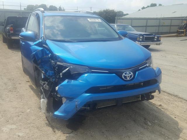 JTMRJREV9GD020215 - 2016 TOYOTA RAV4 HV XL BLUE photo 1