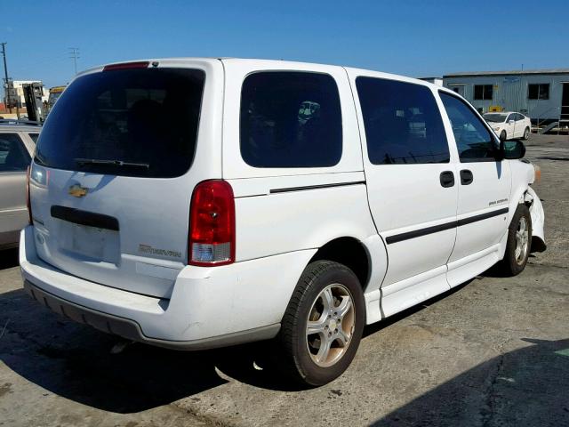 1GBDV13157D171699 - 2007 CHEVROLET UPLANDER I WHITE photo 4