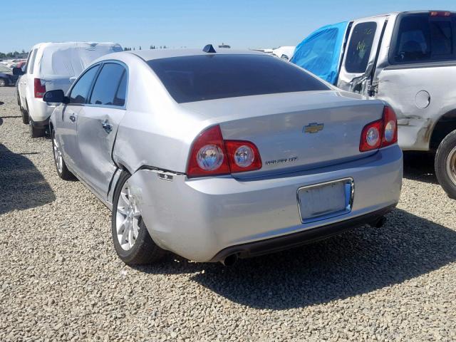1G1ZG5E71CF303658 - 2012 CHEVROLET MALIBU LTZ ვერცხლისფერი ფოტო 3