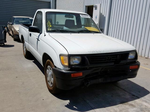 4TANL42N5TZ171545 - 1996 TOYOTA TACOMA WHITE photo 1