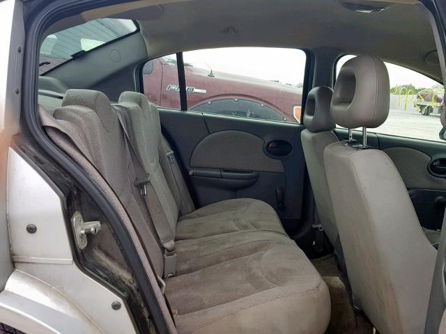 1G8AG52F94Z119353 - 2004 SATURN ION LEVEL SILVER photo 6