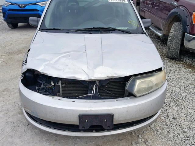 1G8AG52F94Z119353 - 2004 SATURN ION LEVEL SILVER photo 9