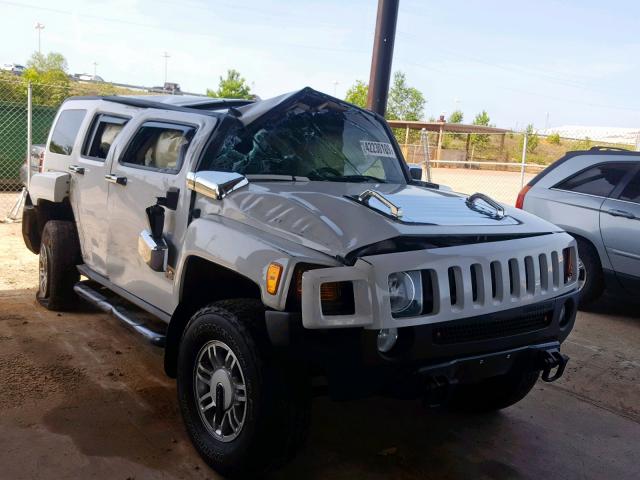 5GTDN13E878171213 - 2007 HUMMER H3 WHITE photo 1