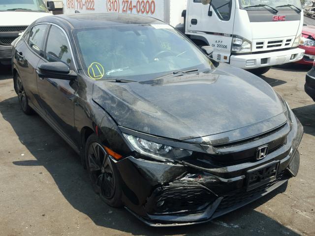 SHHFK7H79HU401038 - 2017 HONDA CIVIC EXL BLACK photo 1