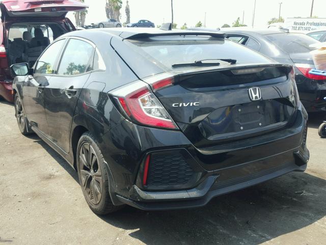 SHHFK7H79HU401038 - 2017 HONDA CIVIC EXL BLACK photo 3