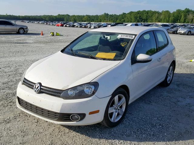 WVWMM7AJ4CW294168 - 2012 VOLKSWAGEN GOLF 白色 照片 2