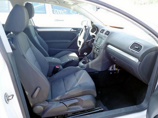 WVWMM7AJ4CW294168 - 2012 VOLKSWAGEN GOLF 白色 照片 5