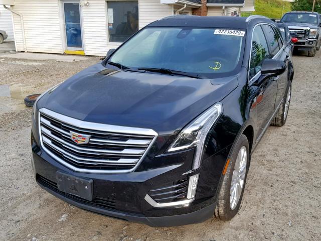 1GYKNERS8HZ172550 - 2017 CADILLAC XT5 PREMIU BLACK photo 2