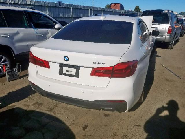 WBAJE5C56JG918559 - 2018 BMW 540 I WHITE photo 4