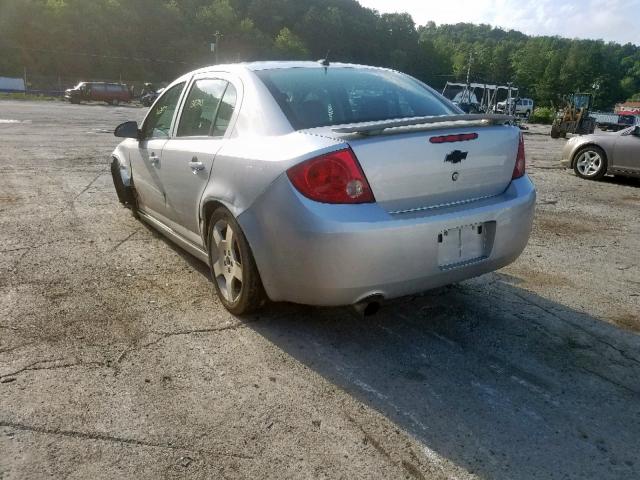 1G1AF5F52A7142600 - 2010 CHEVROLET COBALT 2LT GRAY photo 3