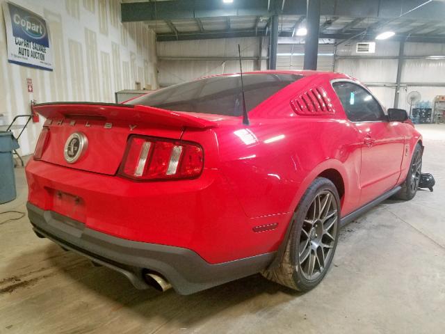 1ZVBP8JS7B5136793 - 2011 FORD MUSTANG SH RED photo 4