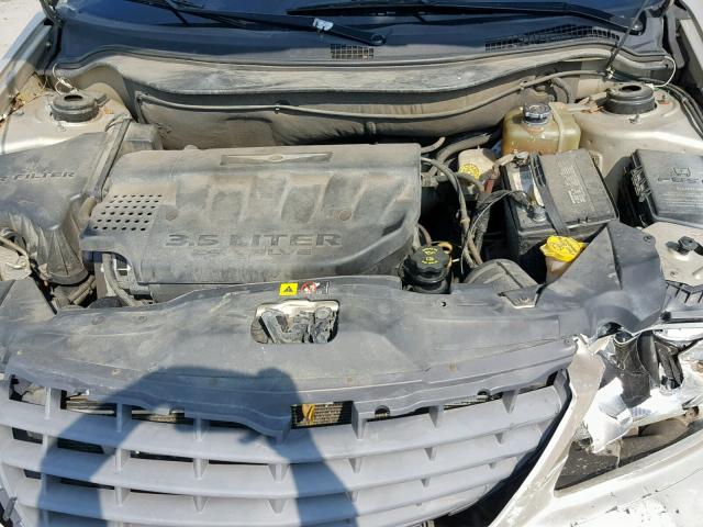 2A4GF48416R869257 - 2006 CHRYSLER PACIFICA GOLD photo 7