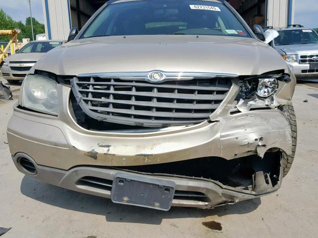 2A4GF48416R869257 - 2006 CHRYSLER PACIFICA GOLD photo 9