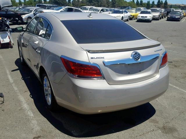 1G4GC5GR5DF204329 - 2013 BUICK LACROSSE BEIGE photo 3