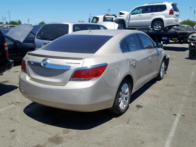 1G4GC5GR5DF204329 - 2013 BUICK LACROSSE BEIGE photo 4