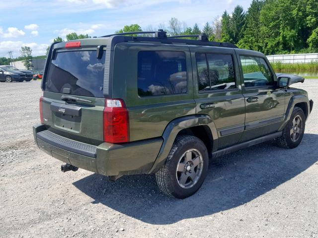 1J8HG48K78C188420 - 2008 JEEP COMMANDER GREEN photo 4