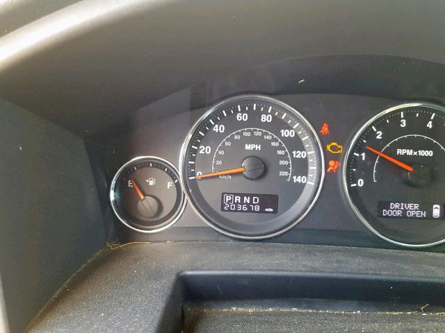 1J8HG48K78C188420 - 2008 JEEP COMMANDER GREEN photo 8