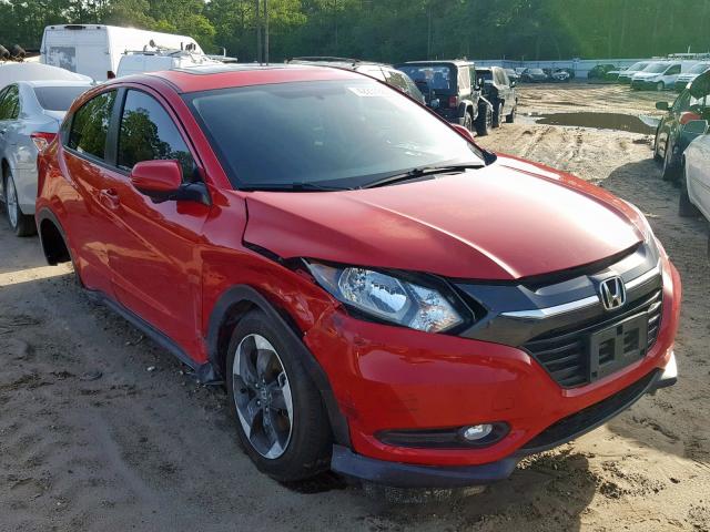 3CZRU5H52JM714763 - 2018 HONDA HR-V EX RED photo 1