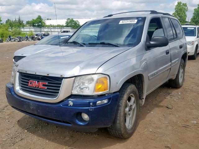 1GKDT13S842358358 - 2004 GMC ENVOY SILVER photo 2