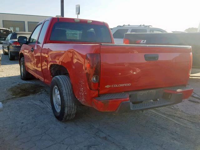 1GCCS198768259276 - 2006 CHEVROLET COLORADO RED photo 3