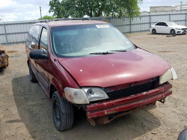 1GNDX03E5XD153651 - 1999 CHEVROLET VENTURE RED photo 1