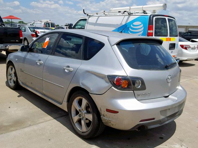 JM1BK143451328018 - 2005 MAZDA 3 HATCHBAC SILVER photo 3