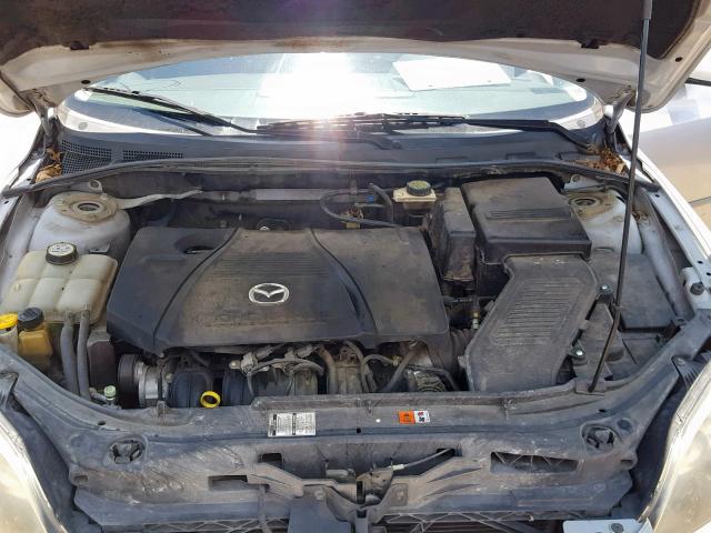 JM1BK143451328018 - 2005 MAZDA 3 HATCHBAC SILVER photo 7