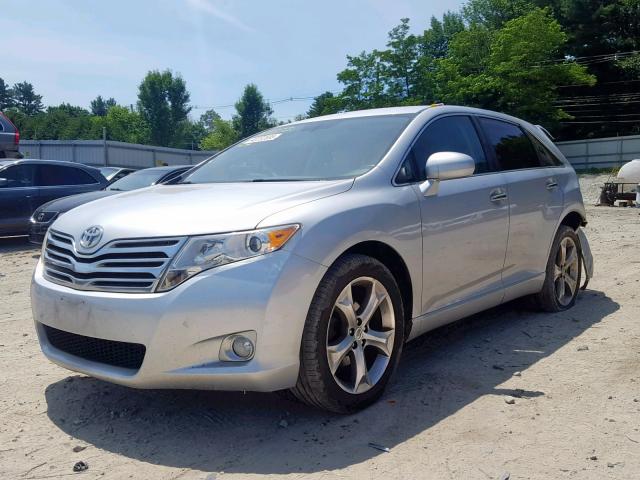 4T3BK3BB3BU062283 - 2011 TOYOTA VENZA SILVER photo 2