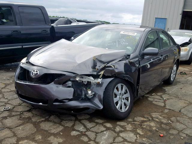 JTNBE46K373082417 - 2007 TOYOTA CAMRY NEW GRAY photo 2