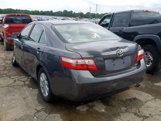 JTNBE46K373082417 - 2007 TOYOTA CAMRY NEW GRAY photo 3