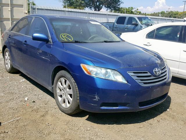 4T1BB46K17U016192 - 2007 TOYOTA CAMRY NEW BLUE photo 1