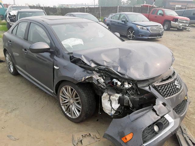 JS2RF9A85D6100456 - 2013 SUZUKI KIZASHI SP GRAY photo 1