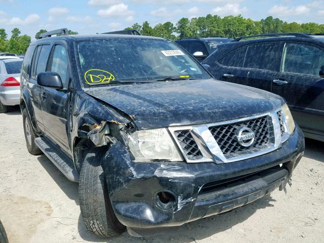 5N1AR1NN8AC621180 - 2010 NISSAN PATHFINDER BLACK photo 1