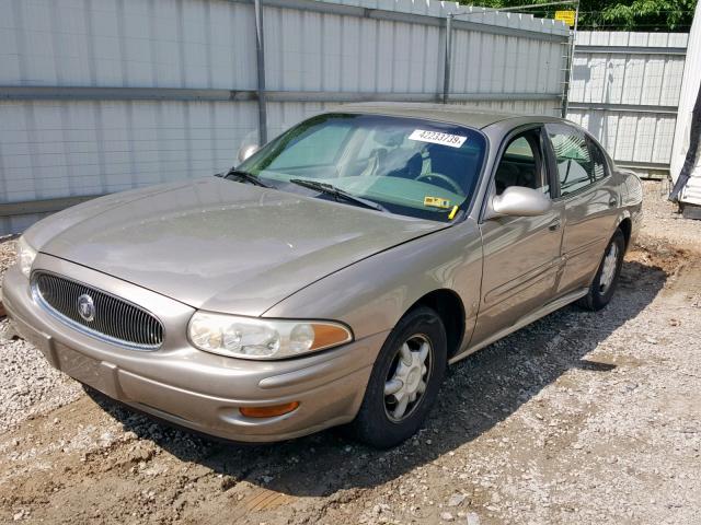 1G4HP54K514129249 - 2001 BUICK LESABRE CU BROWN photo 2